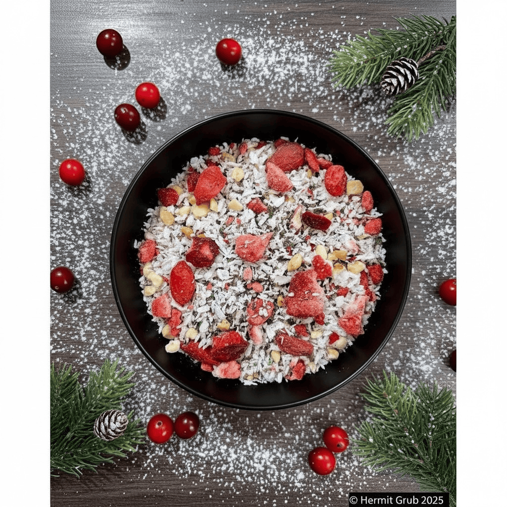 Cranberry Chia Crumble